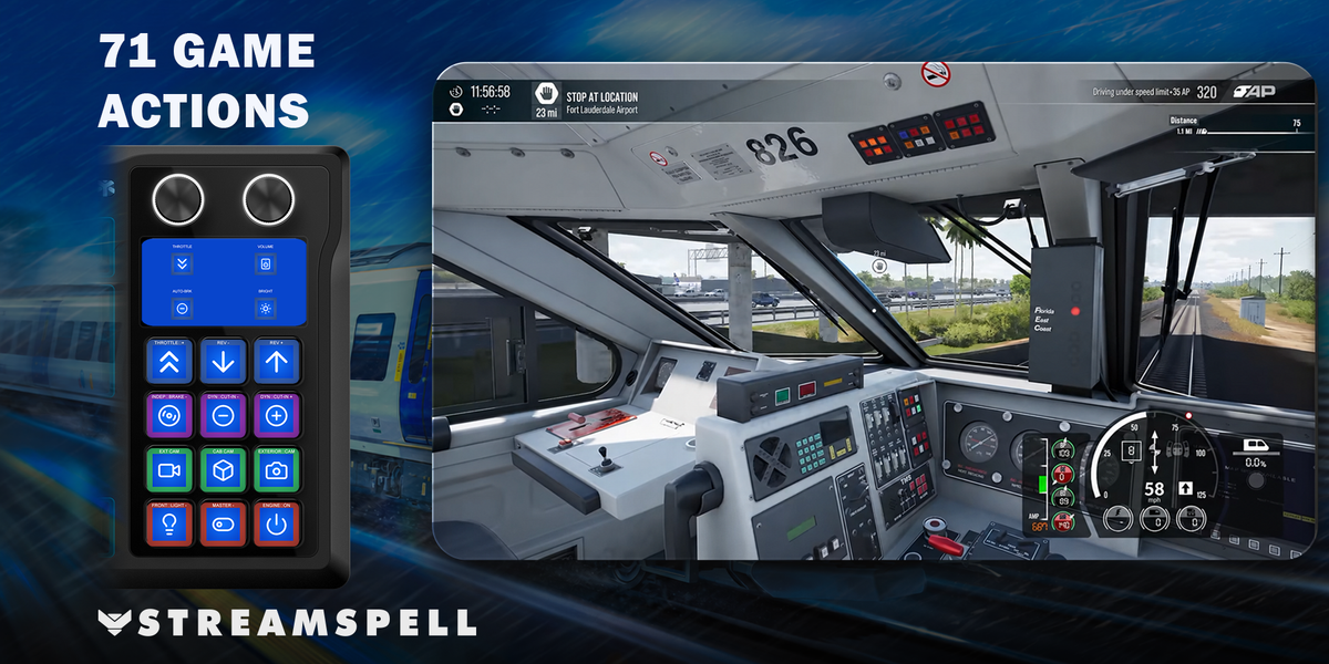 Train Sim World 7 for GALLEON 100 SD — game-actions