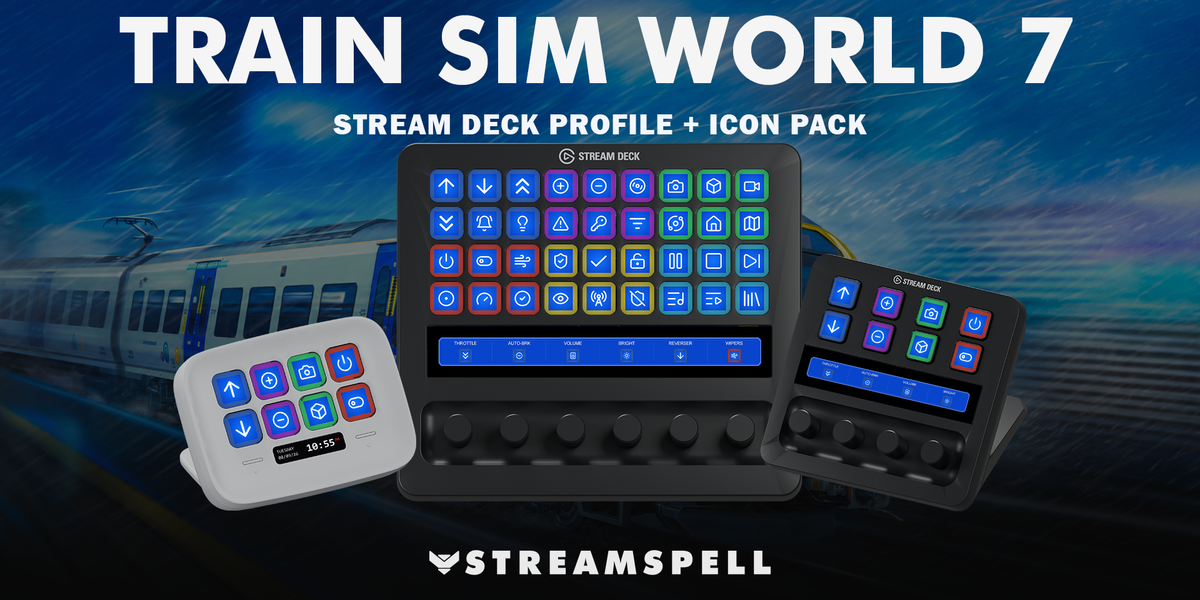 Train Sim World 7 Stream Deck Profile — cover