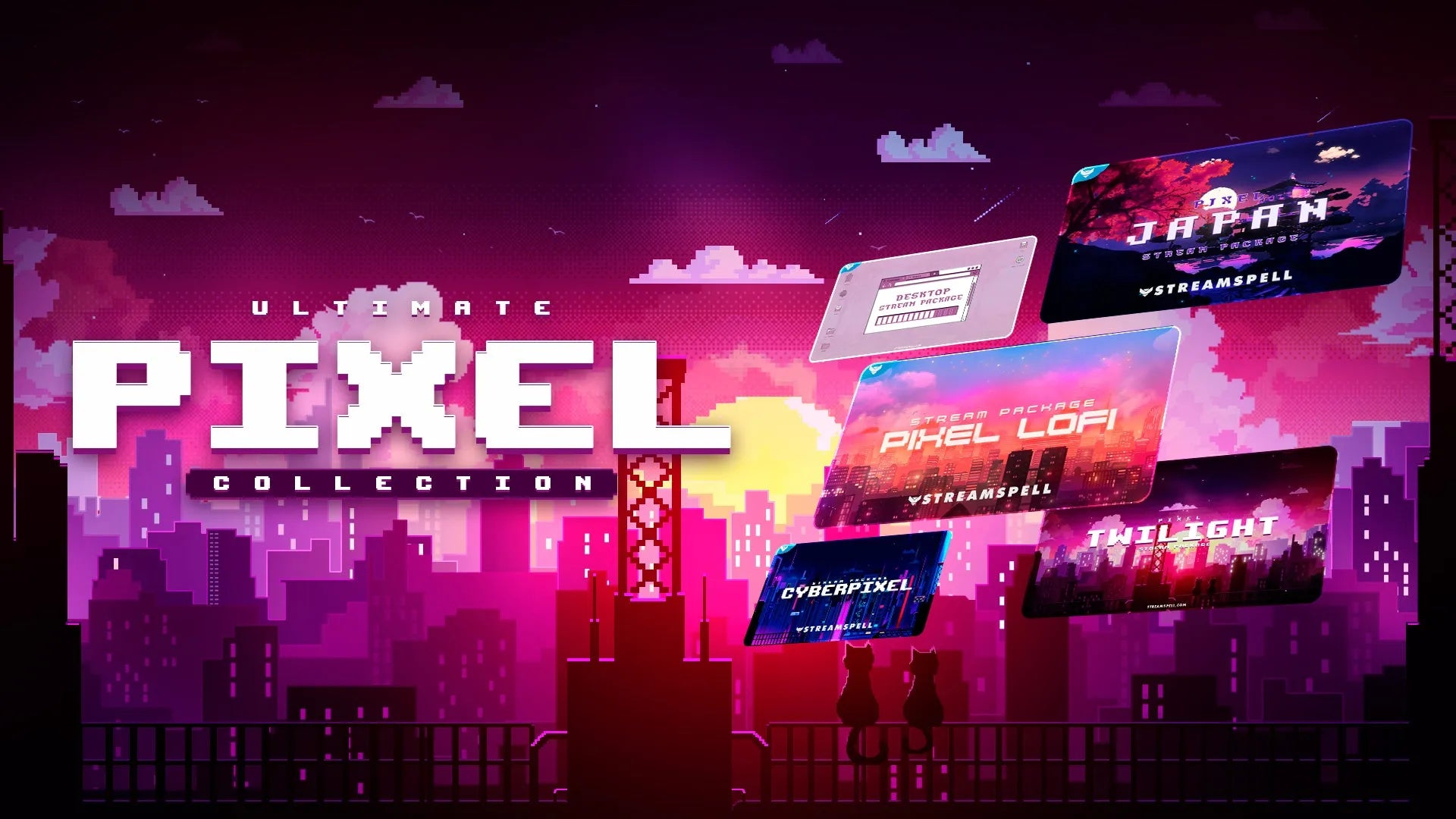 Ultimate Pixel Collection for Twitch, OBS & Streamlabs - StreamSpell