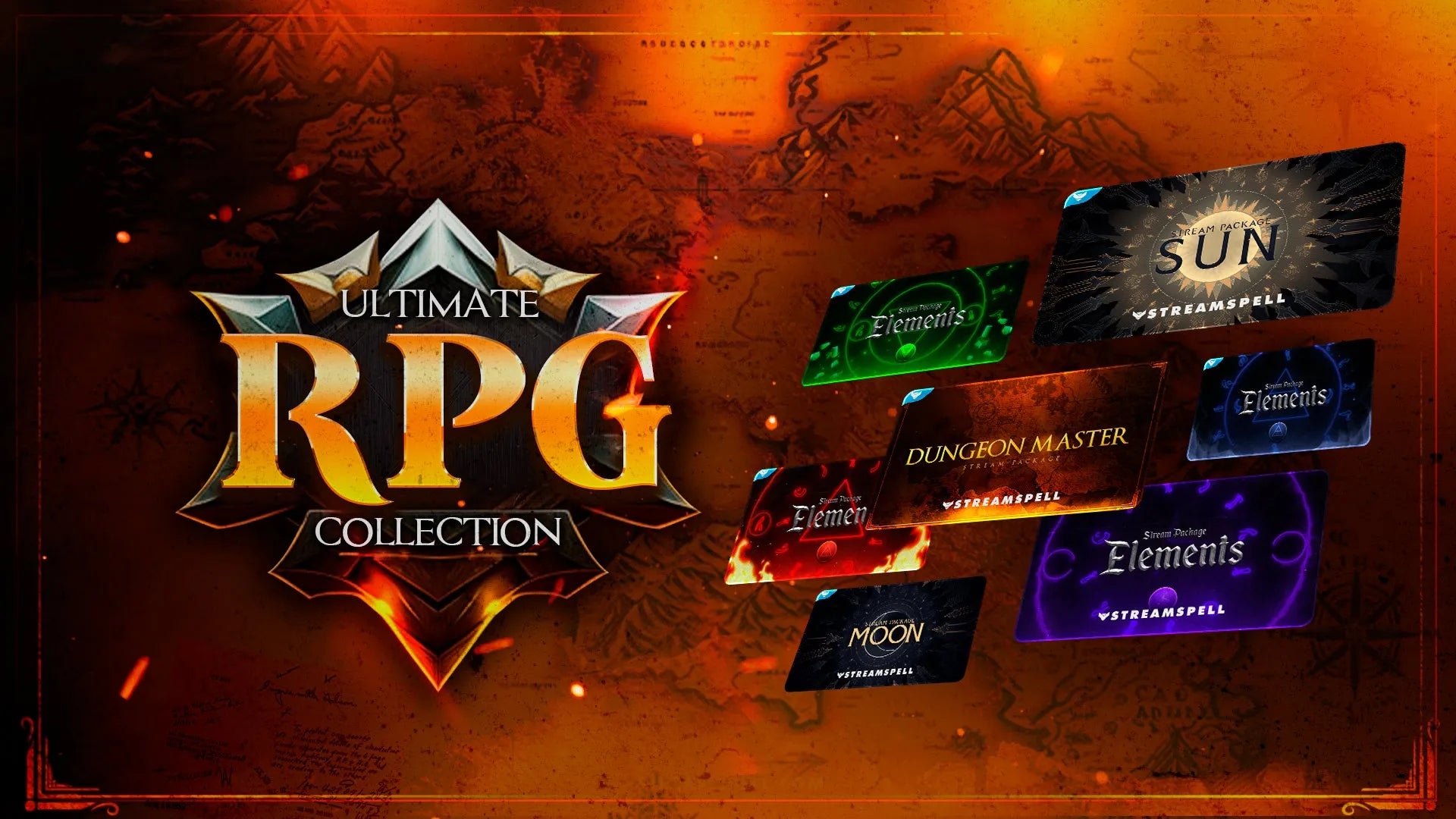 Ultimate RPG Collection for Twitch, OBS & Streamlabs - StreamSpell