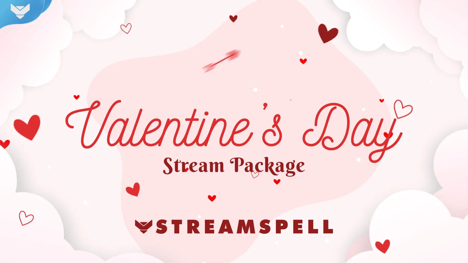 Valentine's Day Stream Package for Twitch, OBS & Streamlabs - StreamSpell