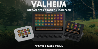 Valheim Stream Deck Profile + Icon Pack — cover