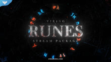 Load image into Gallery viewer, Viking Runes Stream Package for Twitch, OBS &amp; Streamlabs - StreamSpell