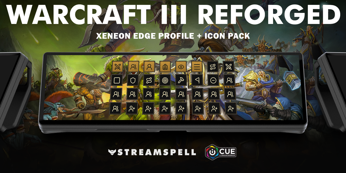 Warcraft III: Reforged for XENEON EDGE — cover