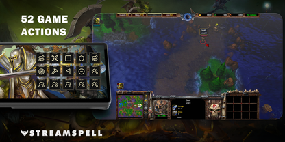 Warcraft III: Reforged for XENEON EDGE — game-actions