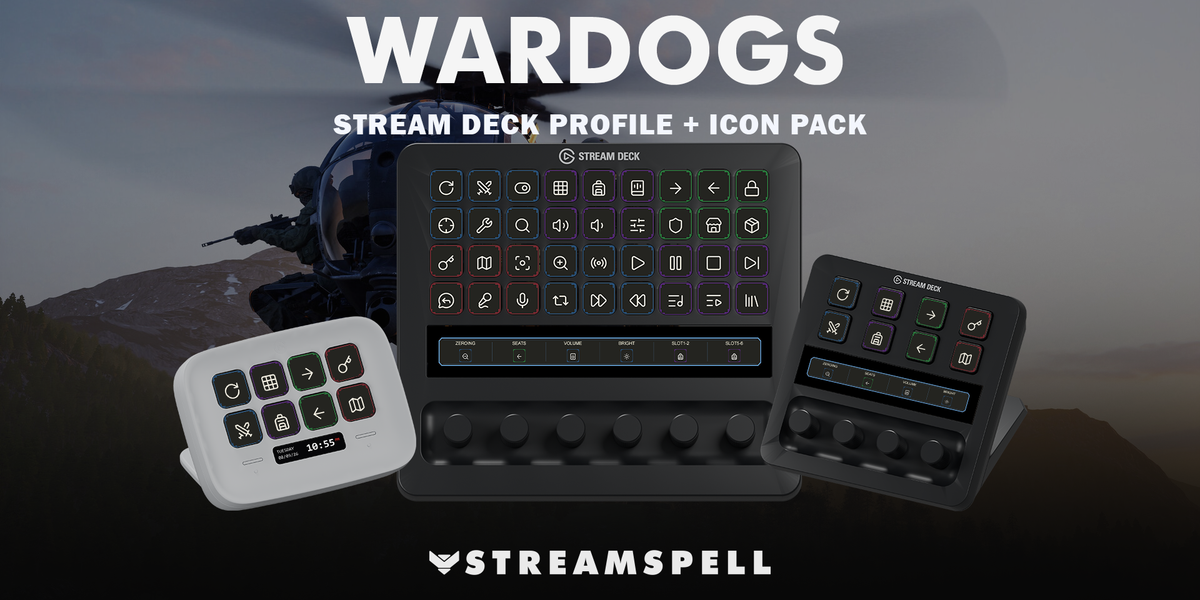 WARDOGS Stream Deck Profile + Icons — cover