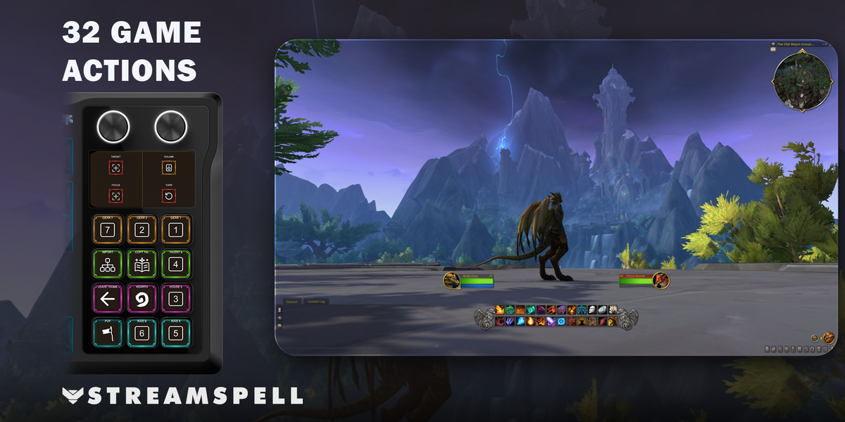 World of Warcraft for GALLEON 100 SD — game-actions