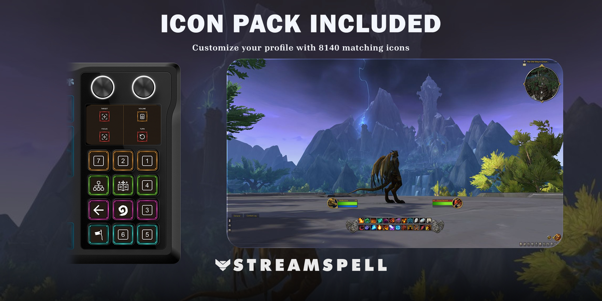 World of Warcraft for GALLEON 100 SD — icon-pack