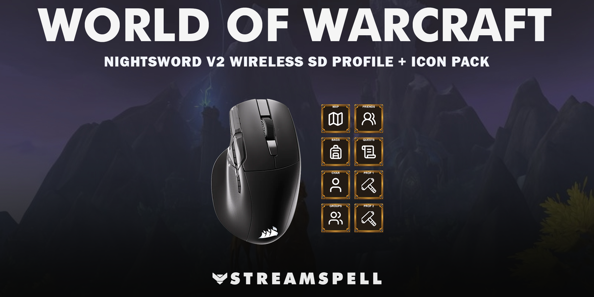 World of Warcraft for NIGHTSWORD v2 WL SD — cover