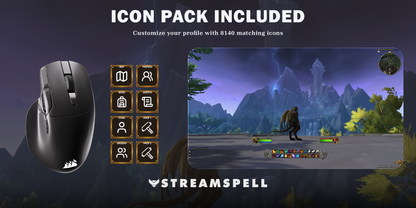 World of Warcraft for NIGHTSWORD v2 WL SD — icon-pack