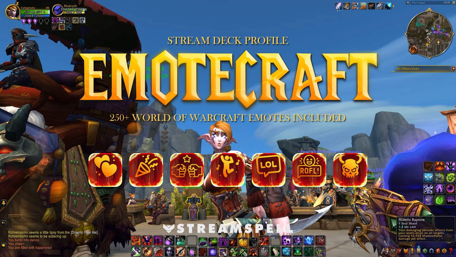 Emotecraft Stream Deck Profile
