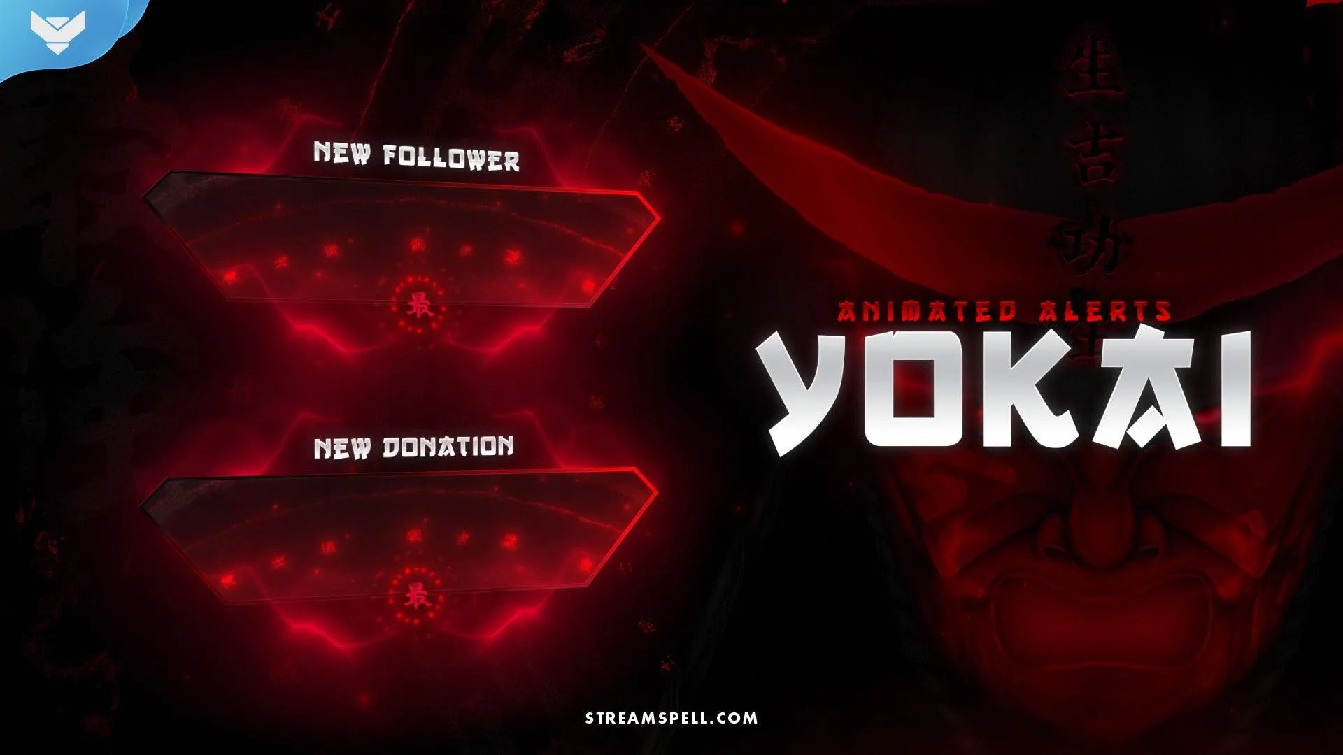 Yokai Stream Alerts for Twitch, OBS & Streamlabs - StreamSpell