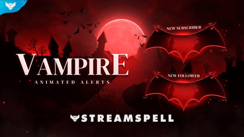 Vampire Stream Alerts - StreamSpell