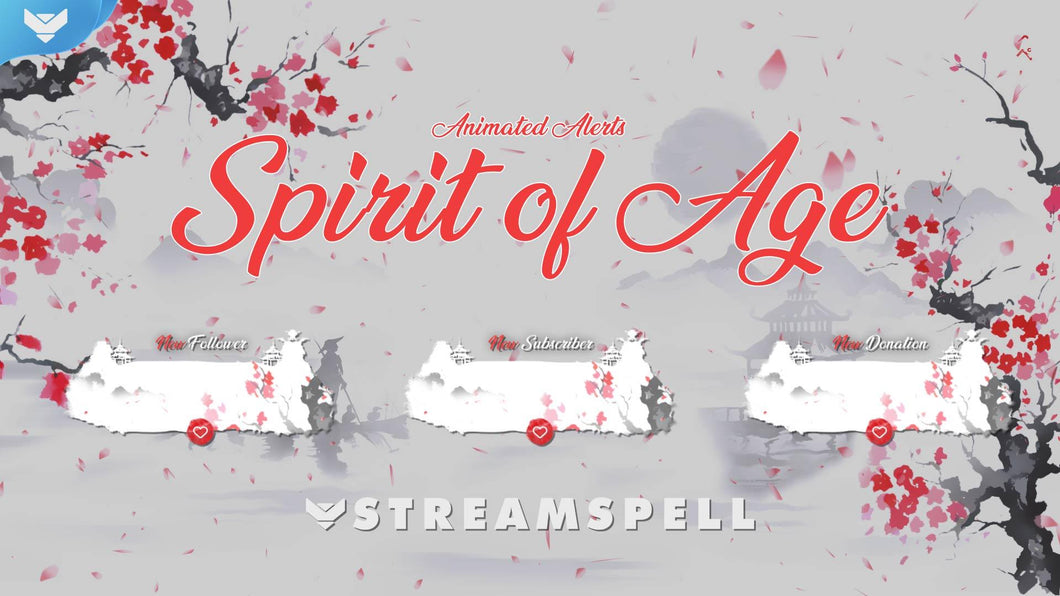 Spirit of Age Stream Alerts - StreamSpell
