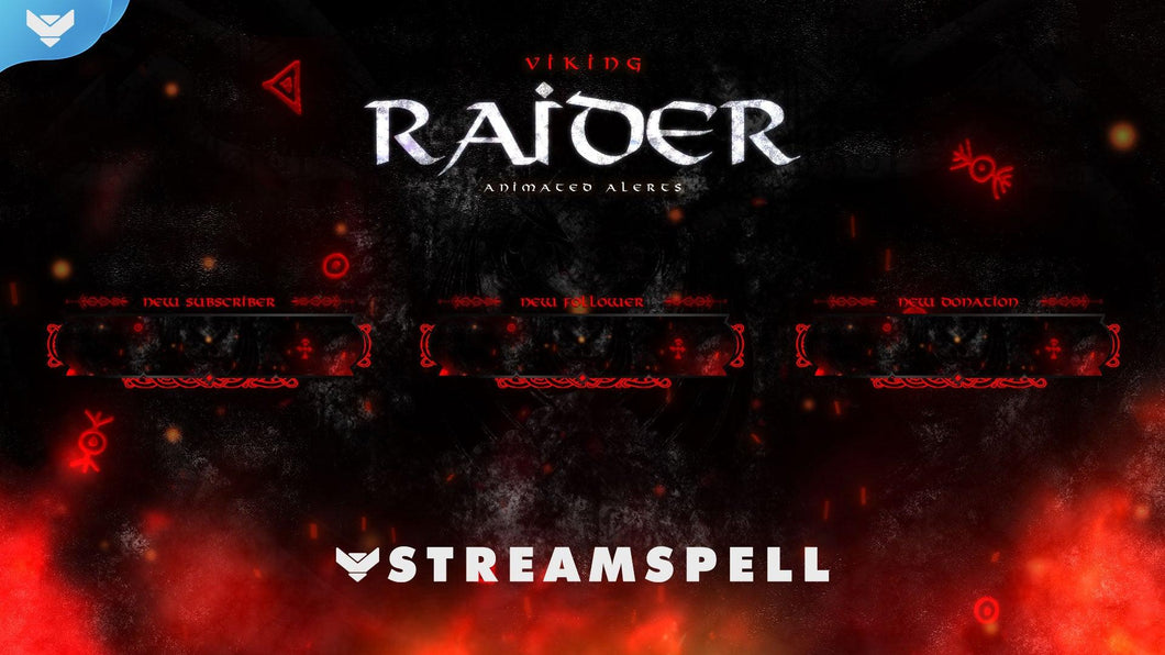 Viking: Raider Stream Alerts - StreamSpell