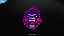 Load image into Gallery viewer, Monkey Mascot Logo - StreamSpell