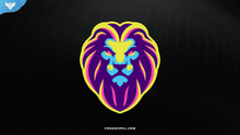 Load image into Gallery viewer, Golden Lion Mascot Logo - StreamSpell