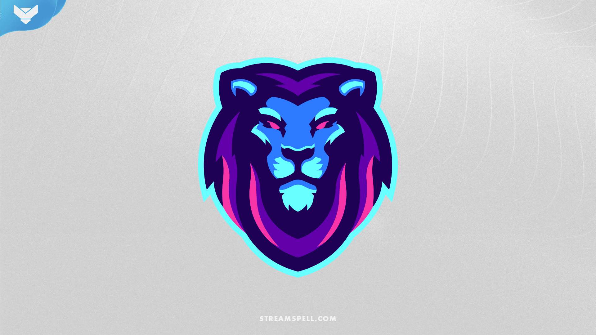 Tiger/Duck/Blue Lion | Sports logo inspiration, Animal logo, Cartoon logo