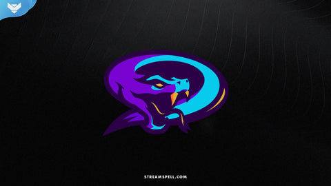 Snake Mascot Logo - StreamSpell