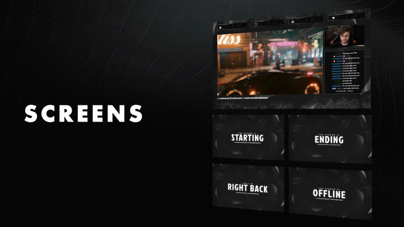 Black Noir Stream Package