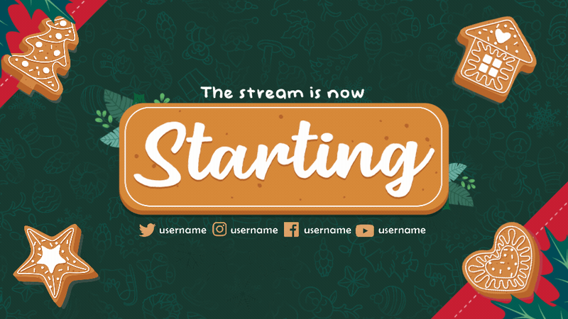 Christmas Cookies Stream Package
