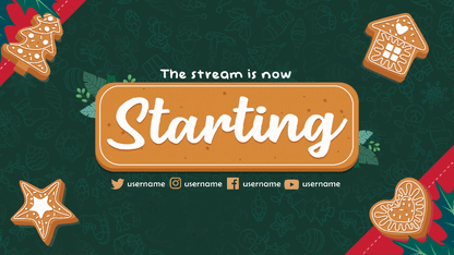 Christmas Cookies Stream Package