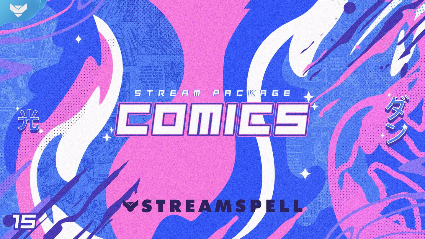 Comics Stream Package - StreamSpell