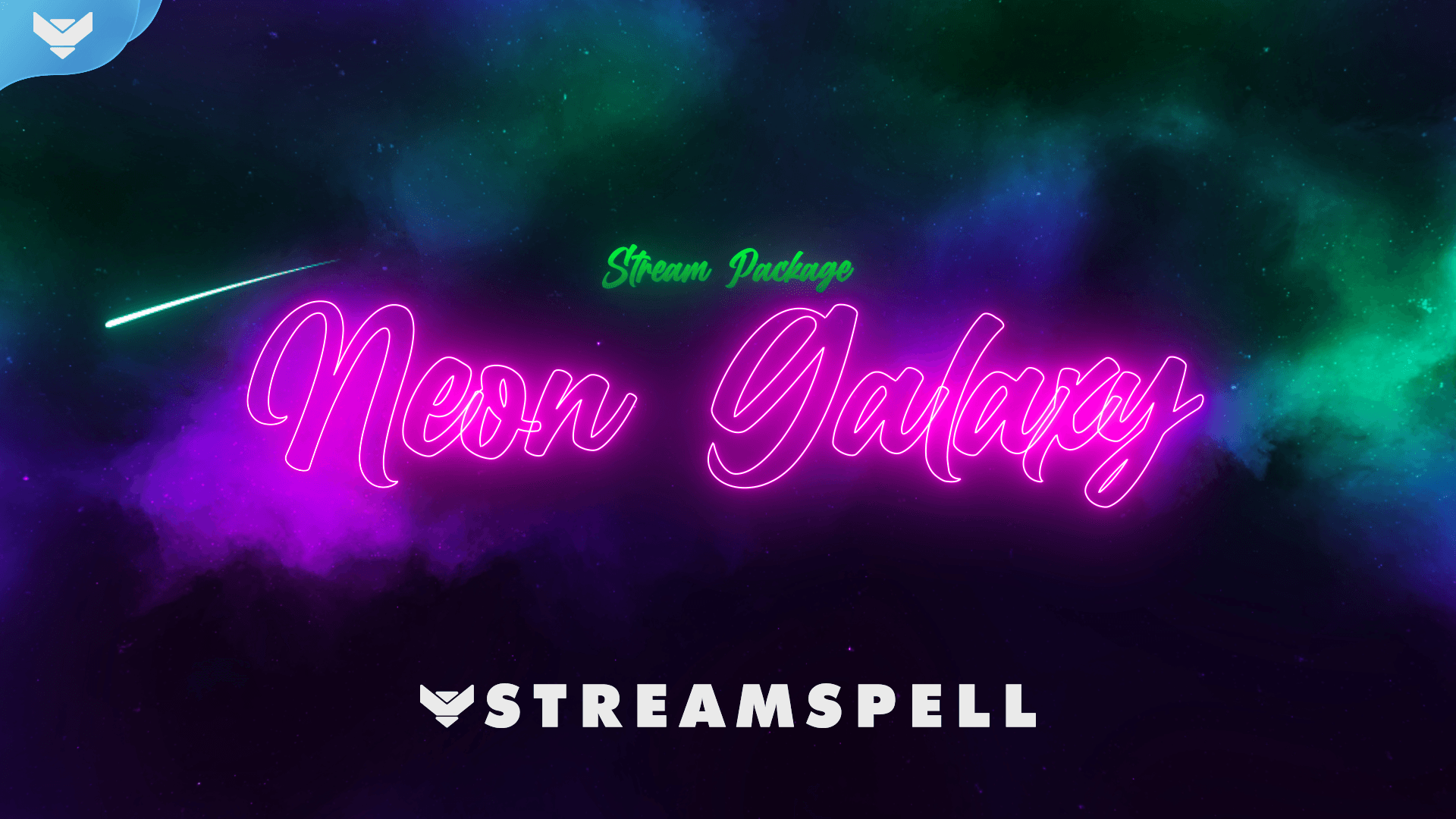 Neon Galaxy Stream Package - StreamSpell