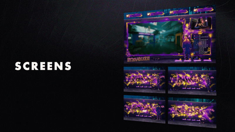 Cyberpunk: Edge Stream Package