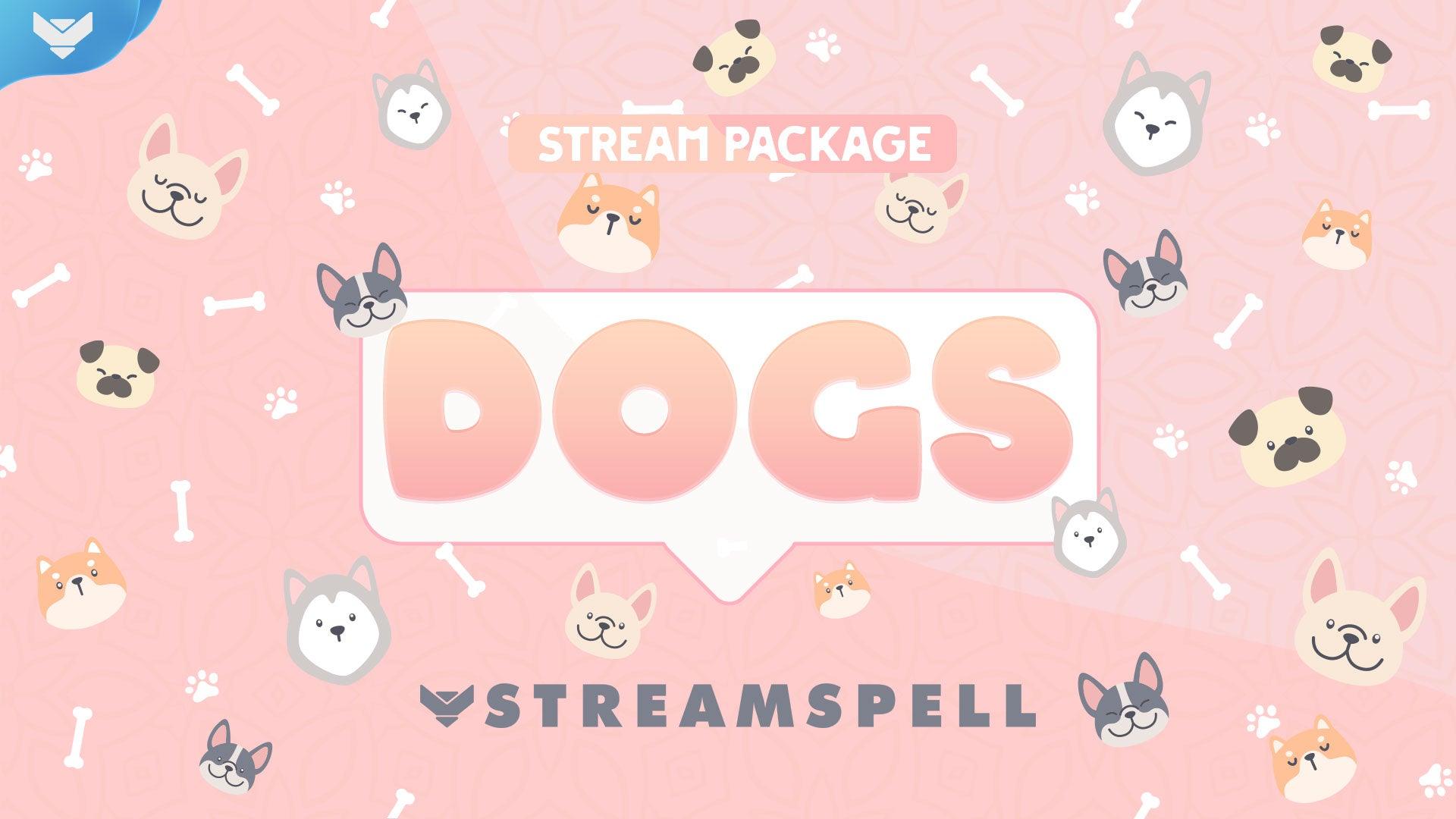 Dogs Stream Package - StreamSpell