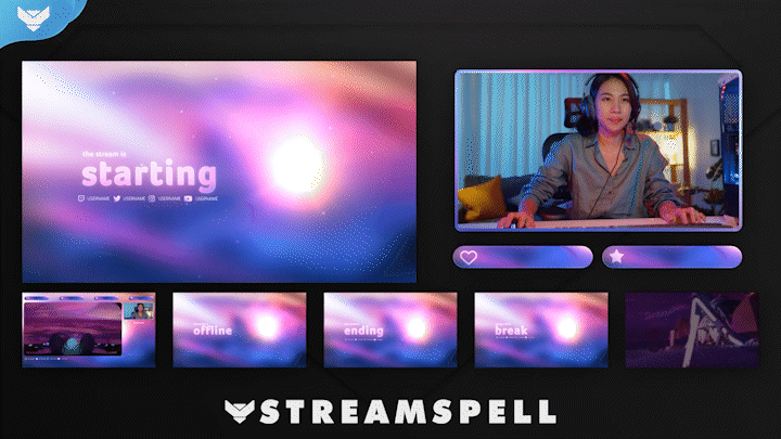 Dream Galaxy Stream Package