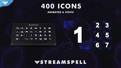 Elements: Thunder Stream Deck Icons