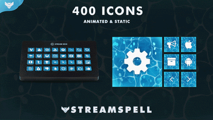 Elements: Water Stream Deck Icons
