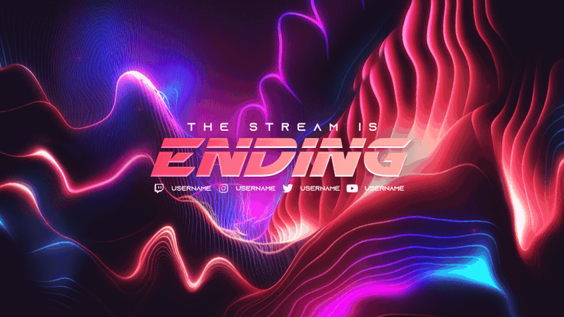 Neon Stasis Stream Package – StreamSpell