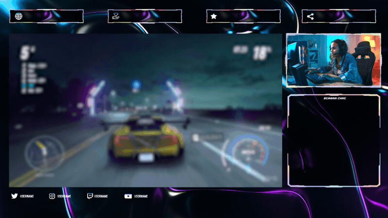 Iridescent Stream Package