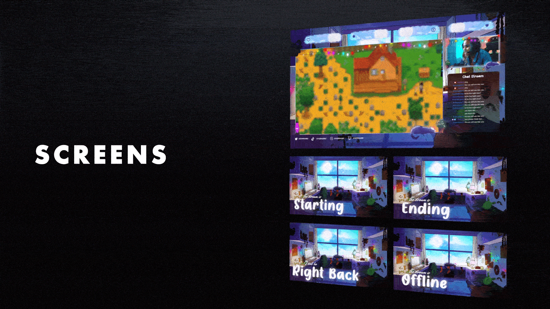 Lofi Christmas Stream Package