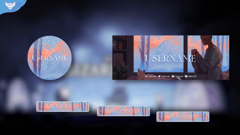 Lofi Winter Stream Package