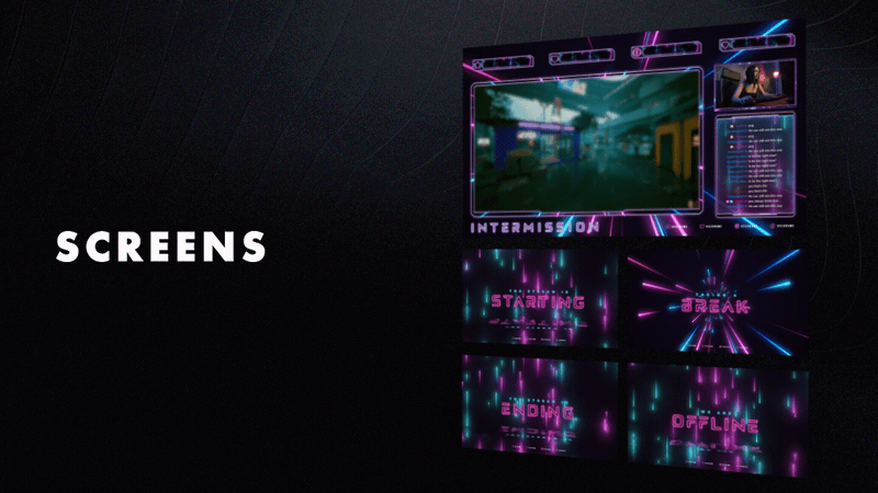 Neon Flow Stream Package