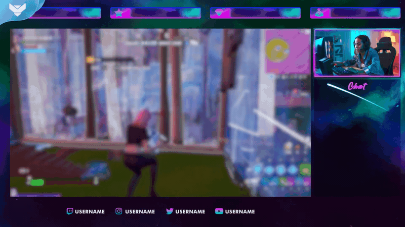 Neon Galaxy Stream Package