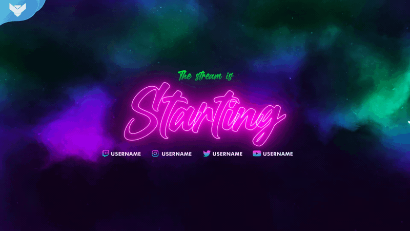 Neon Galaxy Stream Package