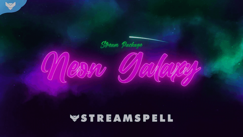 Neon Galaxy Stream Package