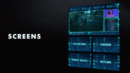 Neon Hacker Stream Package