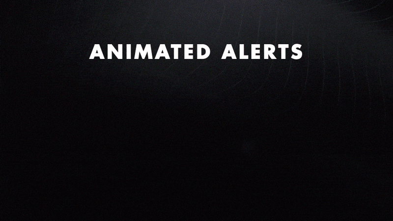 Neon Mode Stream Alerts