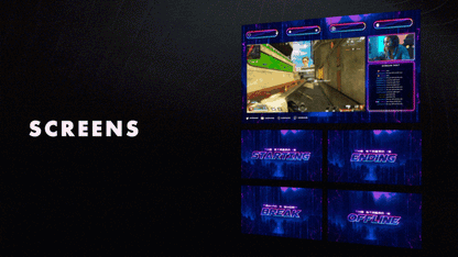 Neon Pulse Stream Package