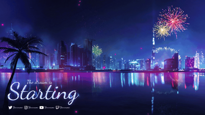 New Year: Fireworks Stream Package