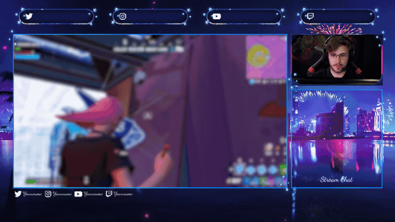 New Year: Fireworks Stream Package
