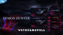 Load image into Gallery viewer, Demon Hunter Youtube Package - StreamSpell