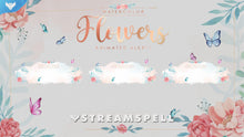 Load image into Gallery viewer, Watercolor Flowers Stream Alerts - StreamSpell