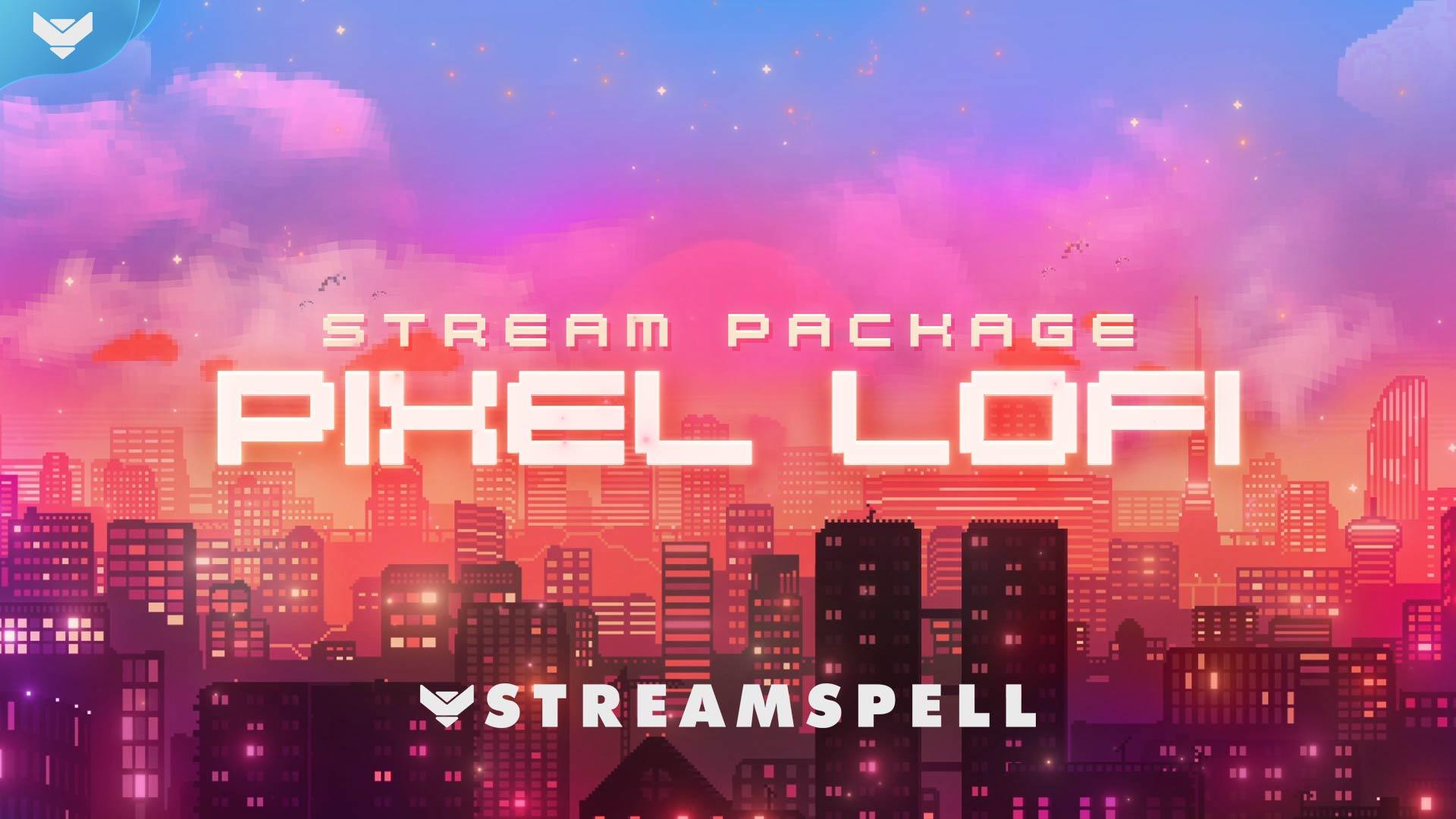 Pixel Lofi Stream Package - StreamSpell