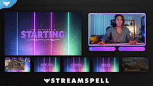 Load image into Gallery viewer, Neon Bubbles Stream Package - StreamSpell